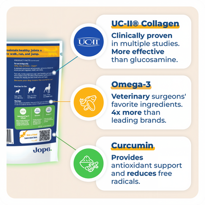 Jope Hip & Joint Dog Chews - 60 Count
